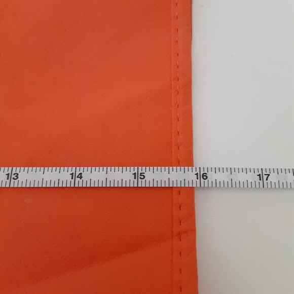 Le Creuset Reuse-Able Tote Bag Orange Gift Bag Foldable Shopping Bag Christmas - Picture 3 of 5